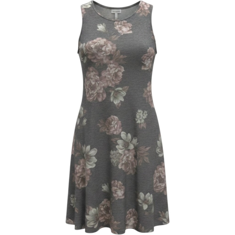 Fortune + Ivy Floral Print Dress/ Pullover Casual Comfy Large /#5217